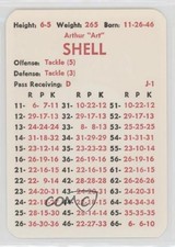 1975 APBA Football 1974 Season Art Shell HOF 0q3