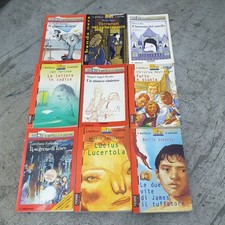 Lotto 9 Libri Bambini Il Battello A Vapore Rossi/Neri/Bianchi - Titoli In Foto