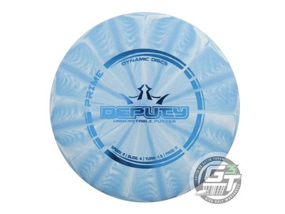 NEW Dynamic Discs Prime Burst Deputy 174g Blue Blue Foil Putter Golf Disc