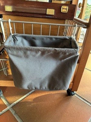 Stoff Beutel zum einhängen einhaken grau Ikea