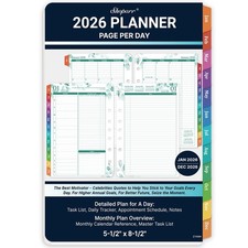 2026 Planner Refills - Jan 2026 - Dec 2026, Planner Refills 2026, Two Pages P...