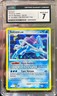 2010 Pokemon Secret Wonders Suicune Cracked Ice Holo 19/132 CGC 7 NM