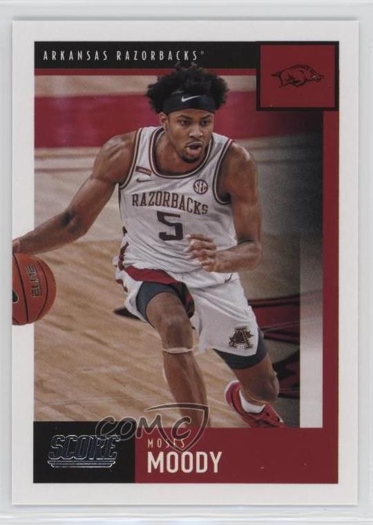 2021-22 Panini Chronicles Draft Picks Score Moses Moody #395 Rookie RC 14lc