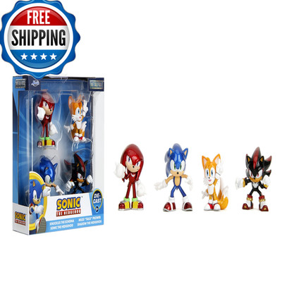 Jada Metalfigs Sonic The Hedgehog 4er Pack Sonic Tails Knuckles Shadow 2.5