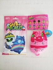 Cats vs Pickles 4" Beanbag Plush PINK CHIFFON 519 Fuchsia Wave