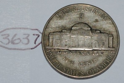 United States 5 Cents 1943 P Jefferson Nickel USA Lot #3637 | eBay