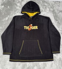 Vintage Disney Tigger Hoodie Sweatshirt Size Large L Hooded Jacket Pooh Y2K 90s