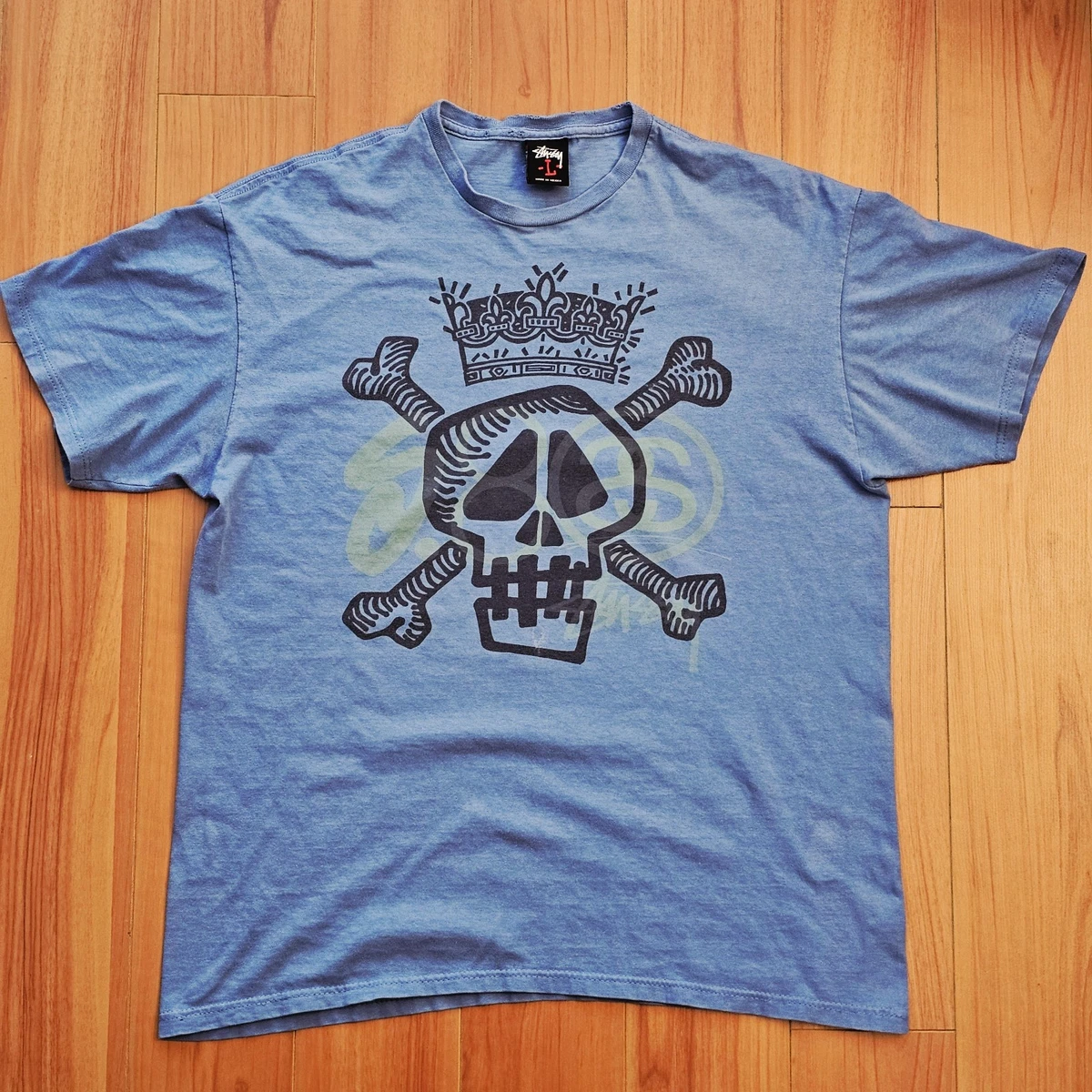 stussy skull キーホルダー クロスボーン Bronze 90's s-l1200.webp