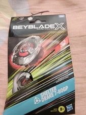 Hasbro Takara Tomy Beyblade X Shelter Drake 7-80GP Spinning Top and Launcher