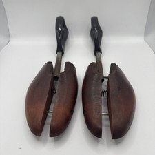 Travel Tree Wooden Shoe Tree Pair Stretcher Men Adjustable up to 12 inch
