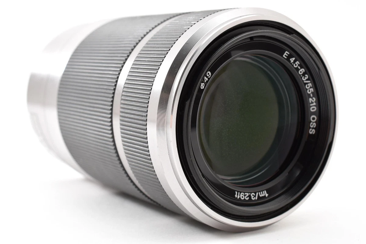 Sony SEL 55-210mm f/4.5-6.3 E OSS Objetivo E Mount Plata