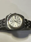 SEIKO RARE VINTAGE BELLMATIC, 4006-6037, WHITE DIAL, 17 J, SS, ORIG., VERY GOOD