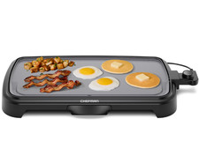 Plancha Antiadherente Extra Grande 10" x 20" Multiusos Cocina Color Gris
