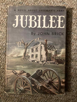 Vintage 1956 Jubilee Hardback Book Book Club Edition John Brick Dust Jacket