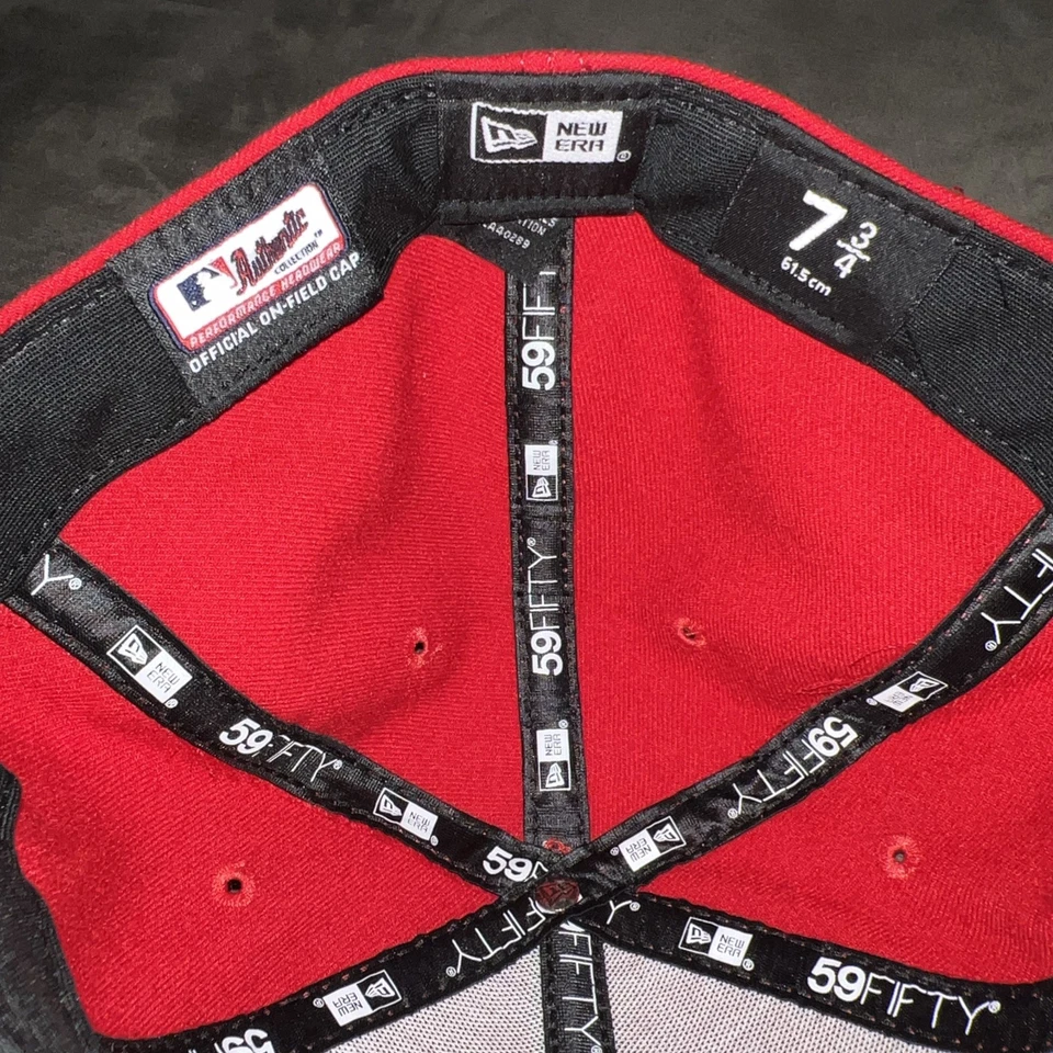 Cincinnati Reds 150th Ann 7 3/4 New Era Hat - Image 3 of 4