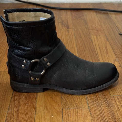 Frye Chelsea, Combat & Harness Boots (Lot Of 4) - Picture 3 of 10