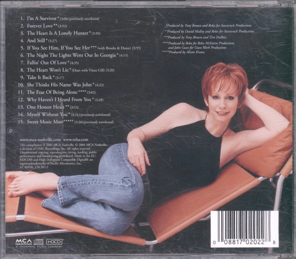 Reba McEntire I'm A Survivor: Die Kollektion CD Europa MCA Nashville 2001 - Bild 2 von 3