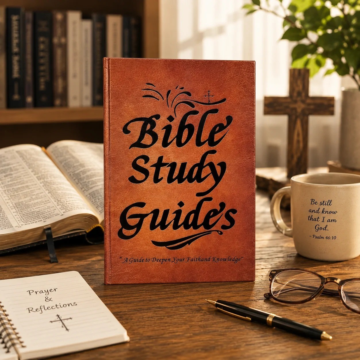 Devotinal Notebook 66-Page Bible Study Guide, Daily Devotional Journal,Study Notebook ...