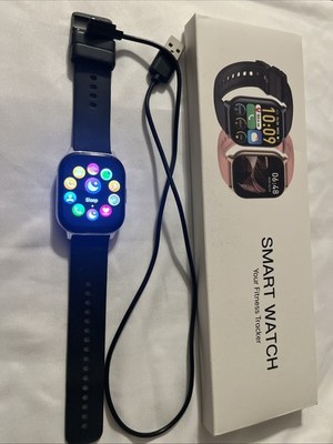 Glory Fit Smart Watch Color Touch Screen Heart Rate Monitor,  Multiple Bands