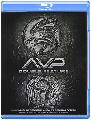 #ad AVP Double Feature: Alien vs. Predator Aliens vs. Predator: Requiem New Blu r $15.39