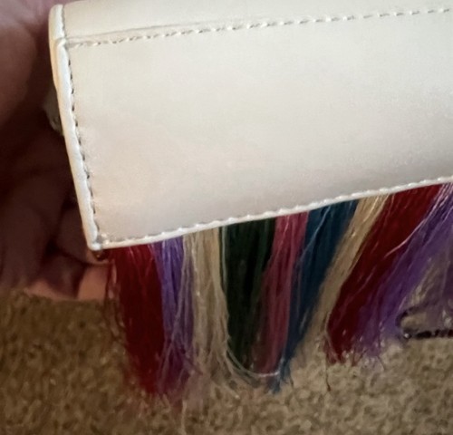 Stella Mccartney Kids Rainbow Fringe Crossbody Bag Festival PRID See Pic EUC - Picture 7 of 11