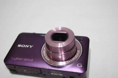SONY Cyber Shot DSC-WX5 Purple Digital Camera 5x Zoom 12.2MP