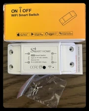 Eversecu WiFi Smart Light Switch 10A Mini DIY Breaker Module