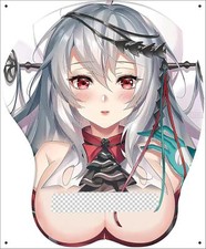 3D Anime Wrist Support Mousepad Silicone Breast Mouse Pads Soft Wrist Rest Carto