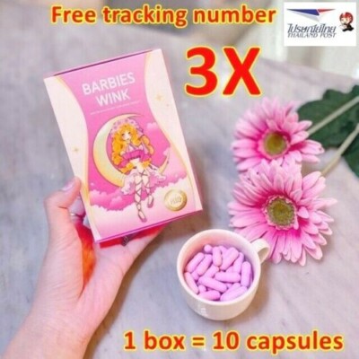 3X Barbies Wink Detox Goodnight Supplement Weight Control Slim Herbs Tighten