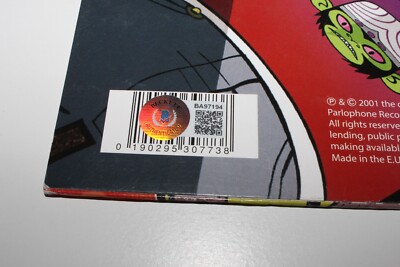 DAMON ALBARN SIGNED THE GORILLAZ G SIDES ALBUM VINYL RECORD