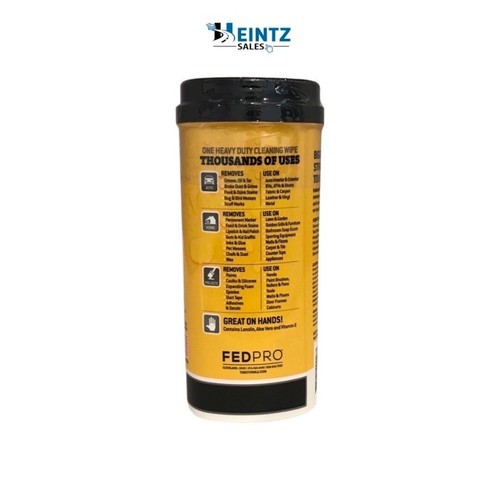 Tub O Towels TW40 6 PACK Heavy-Duty 7"x8" Multi-Surface Cleaning Wipes 40 ct - 第 2/9 張圖片
