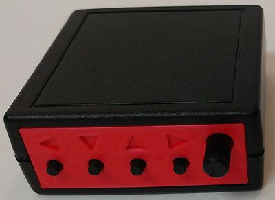 Ham Gadgets Pico CW Keyer ULTRA-PK w/ memories, RED, easy program! Morse code