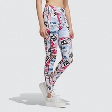 Adidas X Ivy Park Ski Tag Tight Leggings, Multicolor, XS