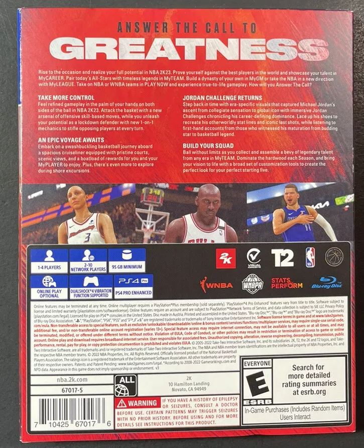 NBA 2K23: Michael Jordan Edition - PlayStation 4 