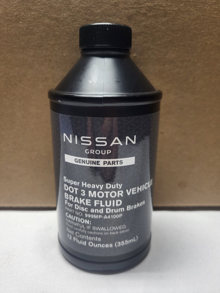 Nissan Brake Fluid Dot 3 Type 12 Oz | 999MPA4100P | Genuine OEM