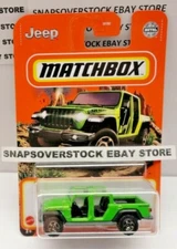2022 MATCHBOX GREEN '20 JEEP GLADIATOR, MBX OFF-ROAD, MBX #7, NICE & VHTF
