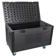 Cable Trunk ATA Road Case Utility Road Trunk Flight Case w/ Wheels