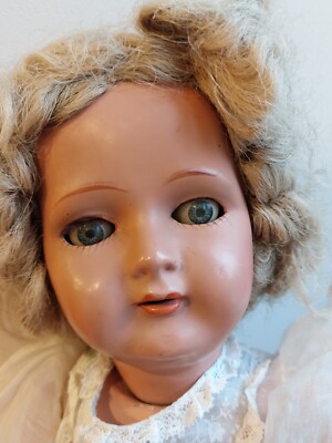 Poupée Gege Bella Vintage 44 Cm – Robe Organdi 1950, Fabrication Française