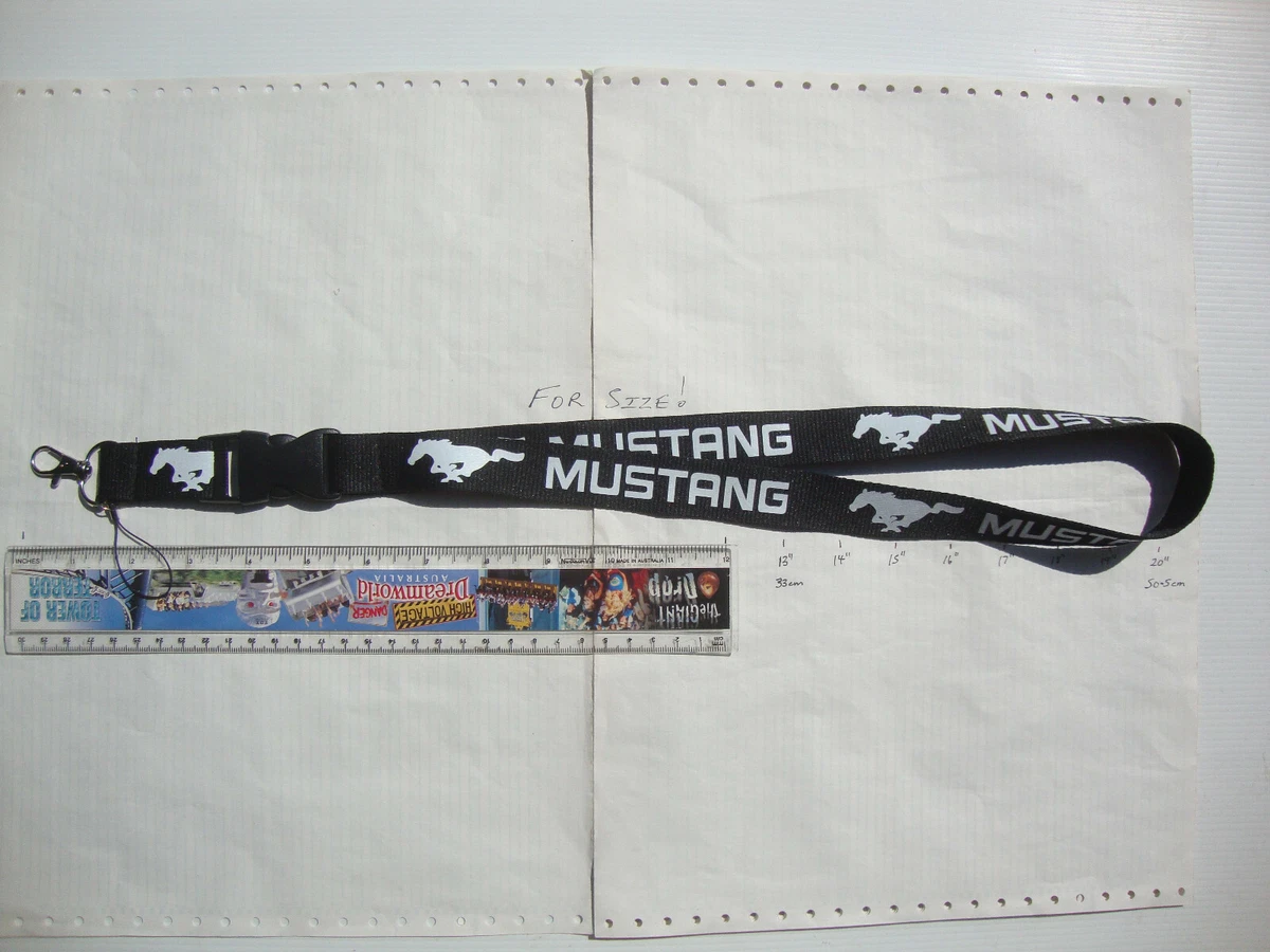 Lanyard FORD MUSTANG with LOGO print neck strap for ID security