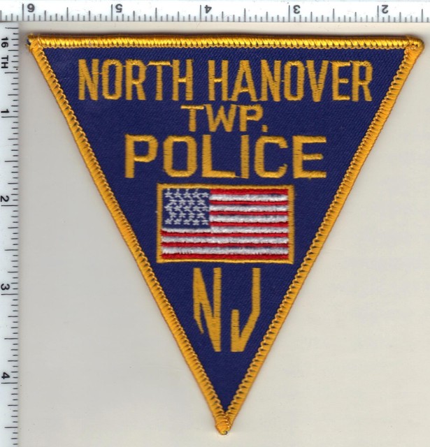 North Hanover Police (New Jersey) Shoulder Patch from 1991 eBay
