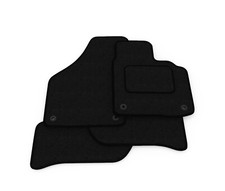 Fully Tailored Black Floor Mats - Fits Toyota Corolla Verso (2004-2009) Car Mats