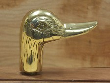 Duck Head Brass Walking Cane Handle - Brass Handle for Walking Cane - PC24