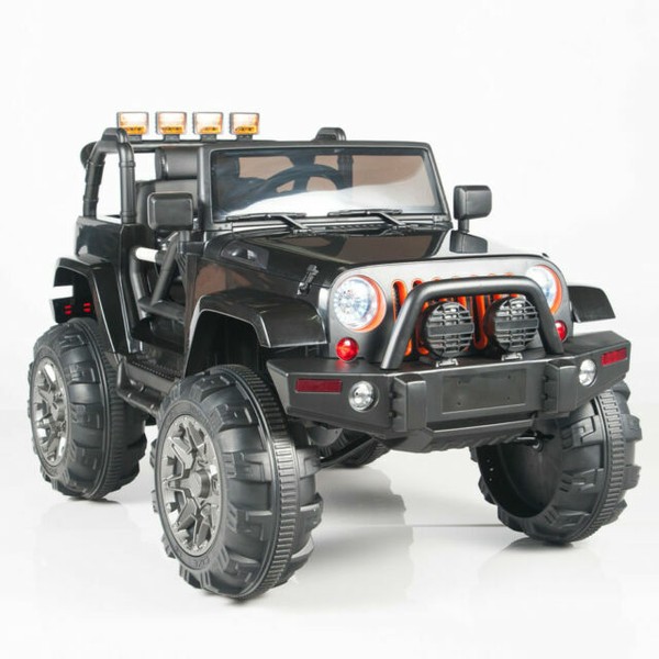 12v Kids Ride on Jeep Truck Car RC Remote Control Lights Mp3 AUX and