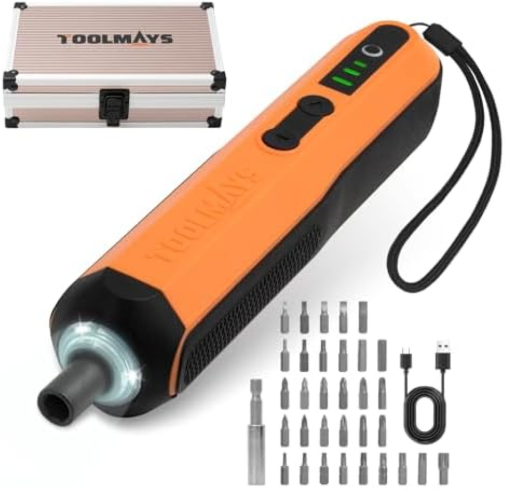 Set Cacciaviti TOOLMAYS 4V - Avvitatore a Batteria per Mobili e Casa