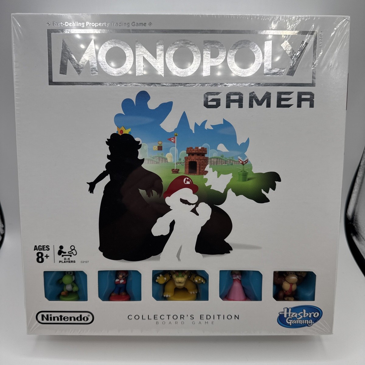 Monopoly Gamer Mario Collector's Edition Board Game Hasbro 2017