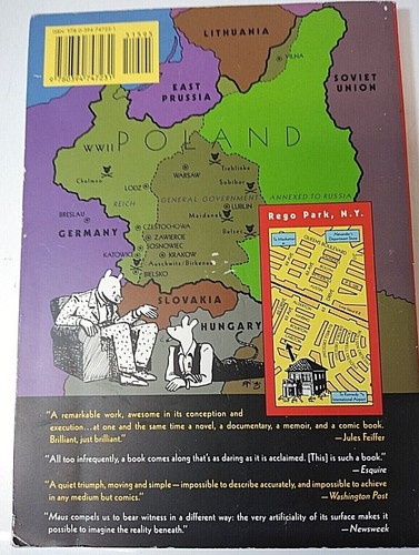Maus : A Survivor's Tale: My Father Bleeds History by Art Spiegelman: Used - Picture 5 of 5