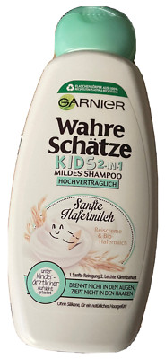 (8,31 /L) Garnier Wahre Schätze Kids 2 in 1 Shampoo Sanfte Hafermilch 6x300ml