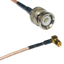 RG316 BNC MALE to SMC Female Angle RF Cable Rapid-SHIP LOT