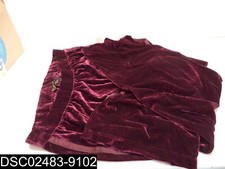 DIRTY FROM HANDLING: Size 2X Serena William Red Velvet Track Suit Pants