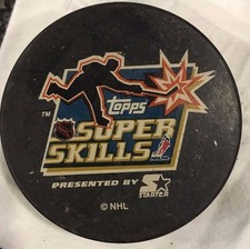 NHL Topps Super Skills Commemorative Hockey Puck